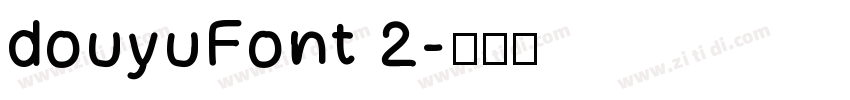 douyuFont 2字体转换